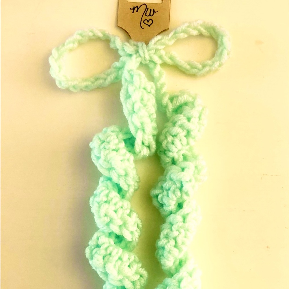 Crocheted Ponytail Curly Q